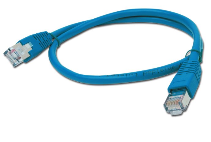Cable Cat5e Ftp  Moldeado 2m Azul